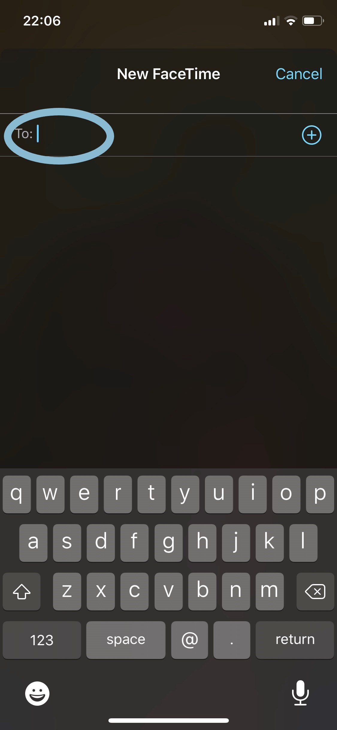 Facetime Screenshot